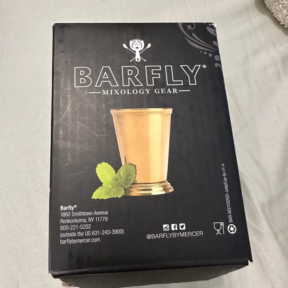 Barfly Gold Julep Cup, 12 oz